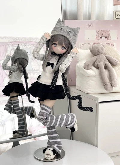 【期間限定】ドール用服 ワンピース 女の子用 MSD/大MSDサイズ人形通用 球体関節人形用 BJD用【宅猫日】