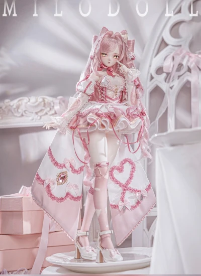 数量限定 ドールフルセット 玫蓝签章シリーズ・奥瑞莉娅 (Aurelia) 44cm 女の子 1/4サイズ 球体関節人形 BJD