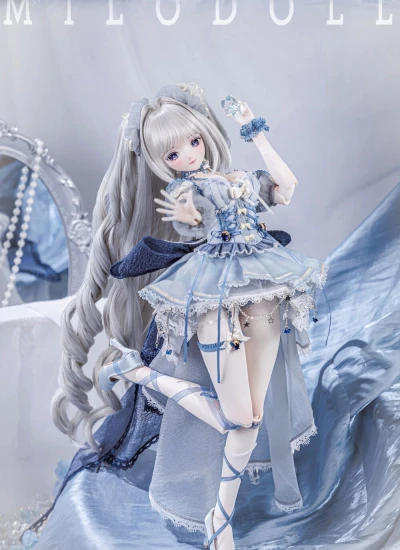数量限定 ドールフルセット 玫蓝签章シリーズ・斯特林(Sterling) 43.8cm 女の子 1/4サイズ 球体関節人形 BJD