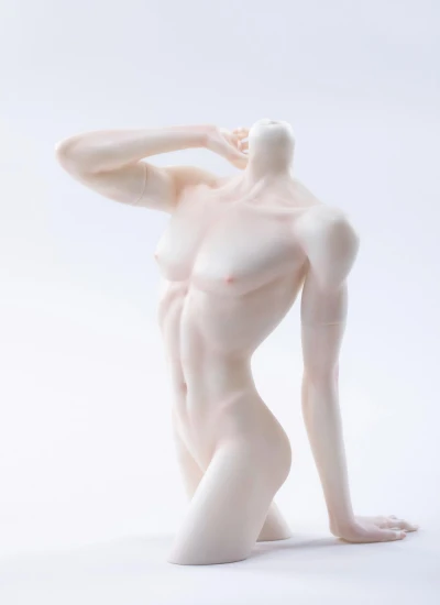 期間限定再販売 ドール用スタンド トルソースタンド ｢魅魔｣ 1/3 Chest Model (Torso) 70-73サイズ 30.5cm 男の子 球体関節人形 BJDDOLL