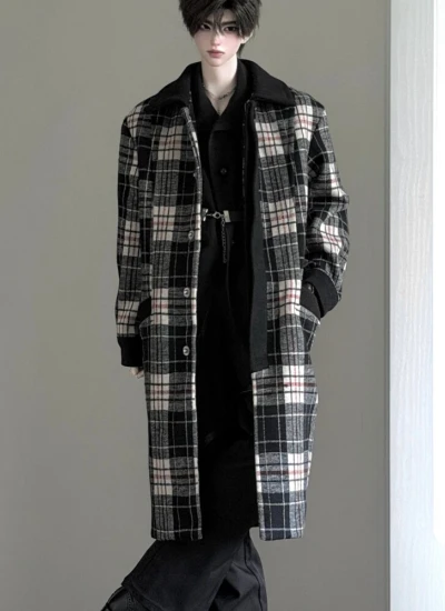 BJD Clothes [HEAVEN] Winter Wear Overcoat for ID75 YC76 Size Ball Jointed Doll