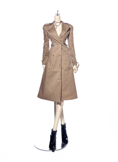 ドール服 ロングコート カーキ ワインレッド SD16/68/70/71サイズ用 球体関節人形 BJD