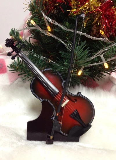 新発売人形用楽器 バイオリン