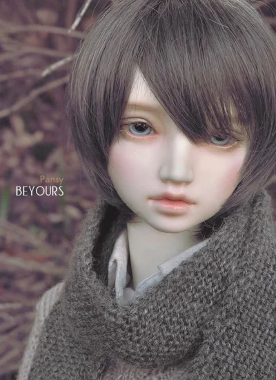 球体関節人形　Pansy  三色菫 65cm　男