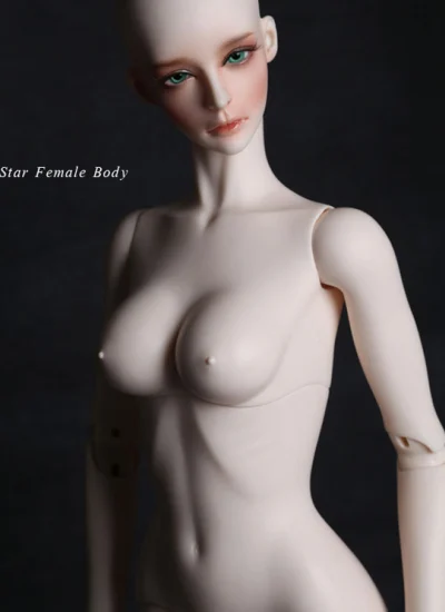 球体関節人形 ヘッド含み63cm ボディ 女  Star Female Body_SGB