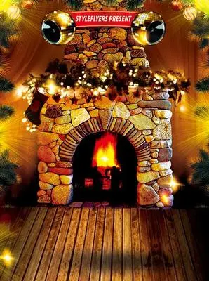 人形アイテム 人形用撮影背景の幕 y6050 燃える火