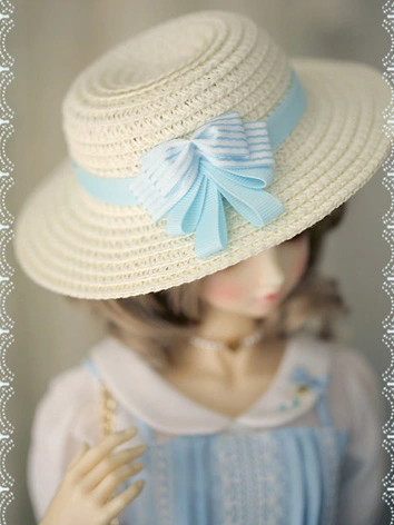 ドール用 SD/DD/MSDサイズ用 麦わら帽子 2色 春夏