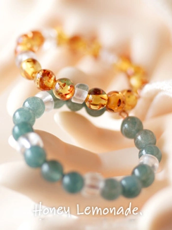 ドール用ブレスレット 飾り物 SD/MSD/YSDサイズ人形用 ブル/オレンジ