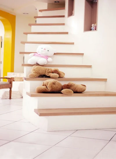 人形アイテム 人形用背景の幕 部屋 階段 y2837