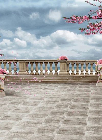 人形アイテム 人形用背景の幕 y1308 梅