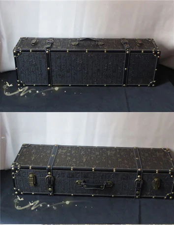 ドール用出かけ箱 70cm/SD/MSD/YSD/1/4双子/1/6双子サイズ用 ブラック