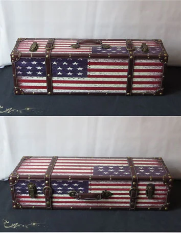 ドール用出かけ箱 70cm/SD/MSD/YSDサイズ用 米国の国旗