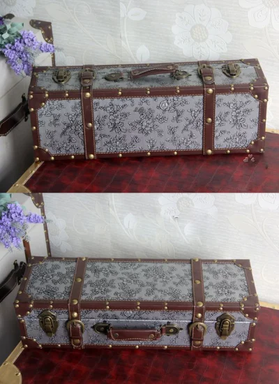 ドール用出かけ箱 70cm/SD/MSD/YSD/1/4双子/1/6双子サイズ用 ブラウン*灰色