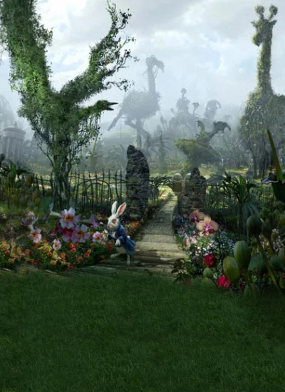 人形アイテム 人形用背景の幕 y3022 森