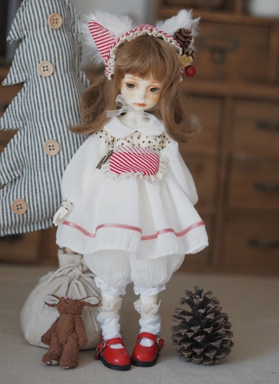 数量限定 球体関節人形用衣装セット YSDサイズ人形用 キツネ 狐 女用