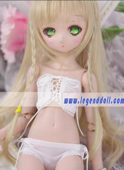 ドール用肌着 下着 レース MSDサイズ人形用 ピンク/ホワイト 女用