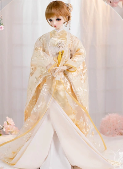 球体関節人形用着物 花嫁  白無垢 75cm/70cm/68cm/SD17/SD13/SD10/MSDサイズあり 秋暖 女