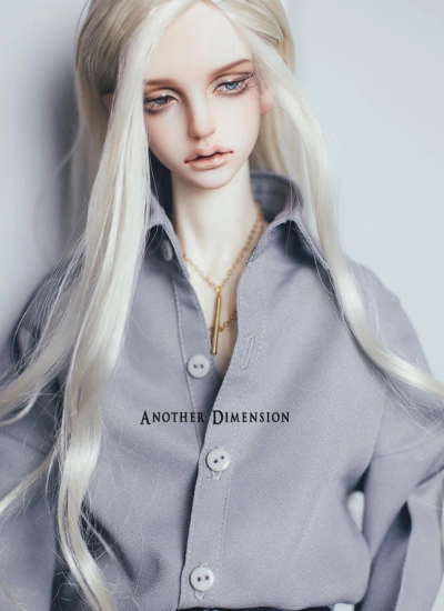 球体関節人形用シャツ 70cm/SDサイズ人形用 白色/ブラック/グレー