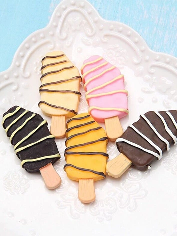 ドール用アクセサリー 撮影用 アイスクリーム 70cm/SD/MSDサイズ通用 ピンク/ブラウン/ブラック/黄色/薄い黄色