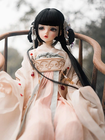 ドール用ウィッグ 前髪 ブラック ピンク ゴールド SD/小顔SD/MSDサイズ用 BJD用