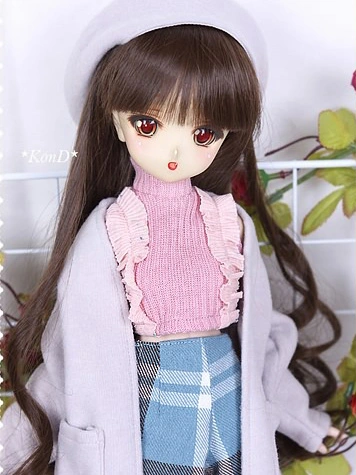 BJD用 ドール服 衣装セット MSD/MDDサイズ通用 女用 灰色