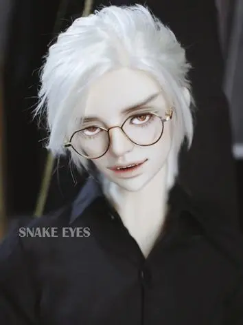 BJD 道具 ドール用メガネ 眼鏡 ゴールド SD/SD17/SD13/70cmサイズ通用