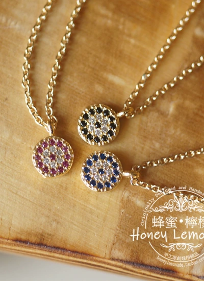 ドール用 飾り物 ネックレス SD/MSDサイズ人形通用 ブラック/赤色/青色