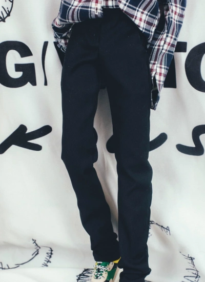 ドール用ズボン 球体関節人形用 ブラック ホワイト 70cm/SD17/SD13サイズ人形用