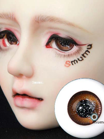 BJDドール用グラスアイ イェロー系 YB-08 6mm 8mm 10mm 12mm 14mm 16mm 18mm 20mm 22mm 24mm 26mm