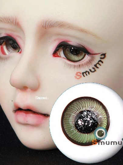 BJDドール用グラスアイ グリーン系 YB-09 6mm 8mm 10mm 12mm 14mm 16mm 18mm 20mm 22mm 24mm 26mm