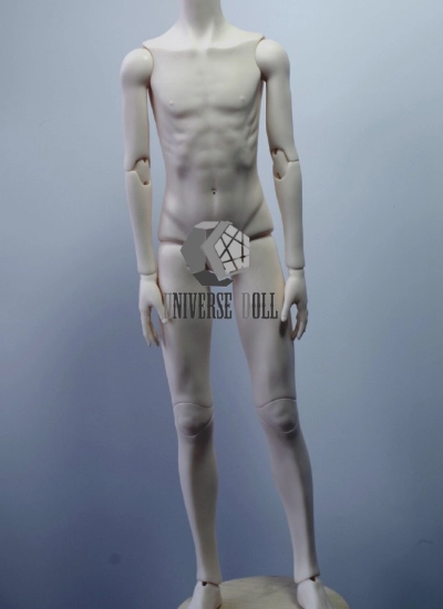 BJD用ボディ 一段体 46.5cm 1/4男の子 球体関節人形用ボディ