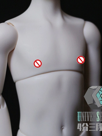 BJD用ボディ 三段体 40.6cm 1/4男の子 球体関節人形用ボディ