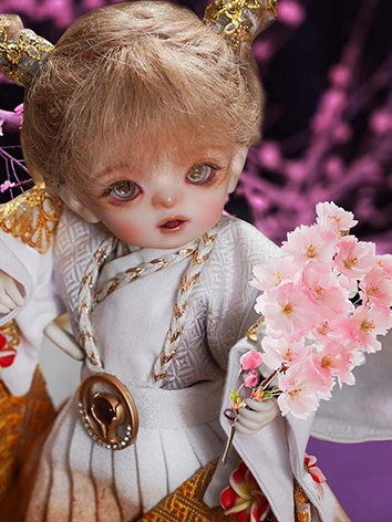 BJDドール本体 阿圭 1/8サイズ人形 16.2cm 天使ボディ 球体関節人形