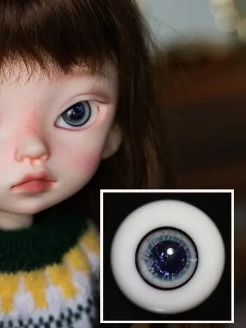 BJD球体関節人形用 グラスアイ S-21 ブルー系 10mm/12mm/14mm/16mmサイズ