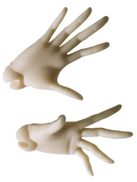 BJD球体関節人形用関節ハンドパック zenボディ 30cmサイズ人形用 男の子