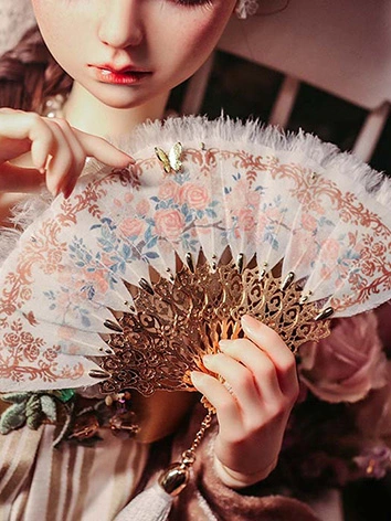 BJDドール用 扇子 SDサイズ人形用 4つタイプ