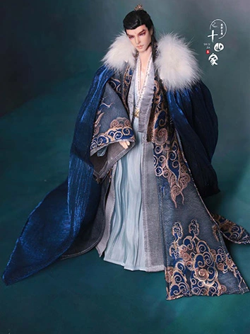 BJDドール用 時代服 雲錦 幼SDサイズ人形用