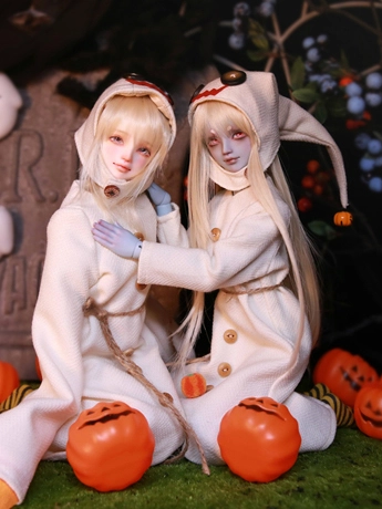 BJDドール本体 『月見』 MSDサイズ 男の子 球体関節人形