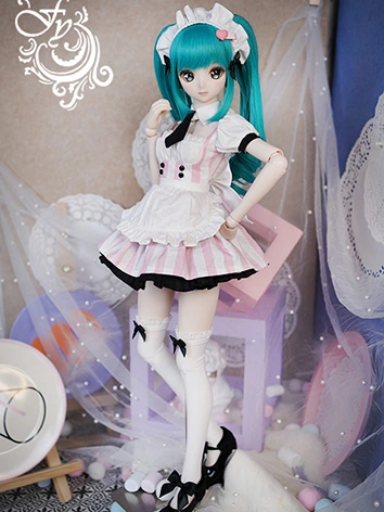 BJDドール用 メード服セット SD/DD3/SDGrサイズ人形用