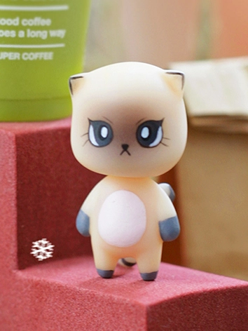 BJDドール本体 Tiny coal 3.9cm ペット 球体関節人形