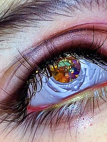 BJDドール用 アイ 薔薇 レジン 12mm/14mm/16mm/18mm