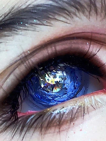 BJDドール用 アイ 薔薇 レジン 12mm/14mm/16mm/18mm