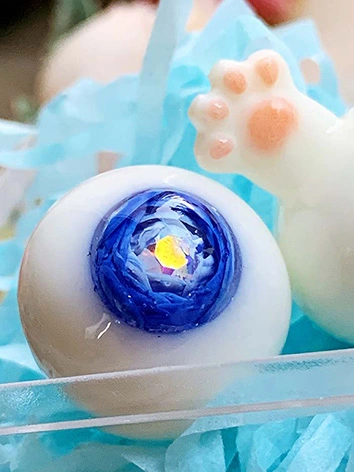 BJDドール用 アイ 薔薇 レジン 12mm/14mm/16mm/18mm