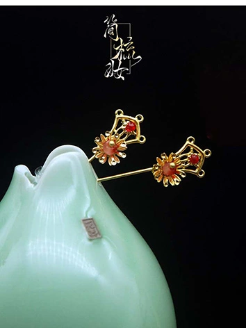 BJDドール用 簪 SDサイズ人形用