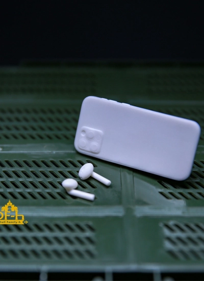 人形アイテム 携帯＋イヤホン アクセサリー 撮影道具 72cm級ドール用