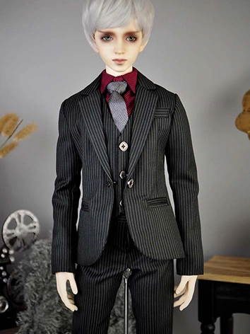 ドール用服 スーツセット イェロー/パープル MSD/SD/65/70/LS73/EIDサイズ人形用