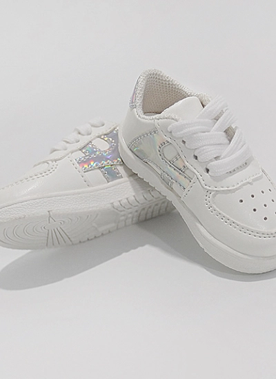 BJDドール用 お靴 ホワイト スニーカー MSD/SD/70cmサイズ人形用