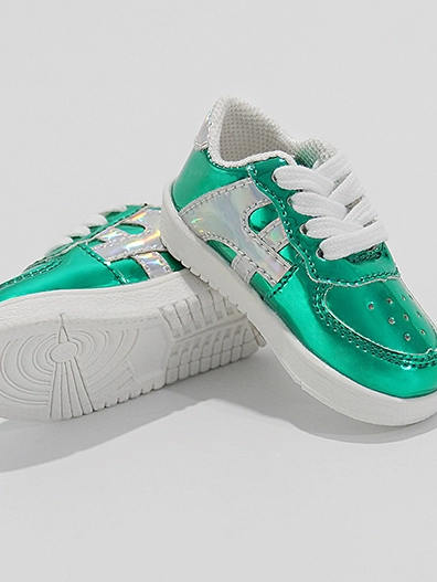 BJDドール用 お靴 グリーン スニーカー MSD/SD/70cmサイズ人形用