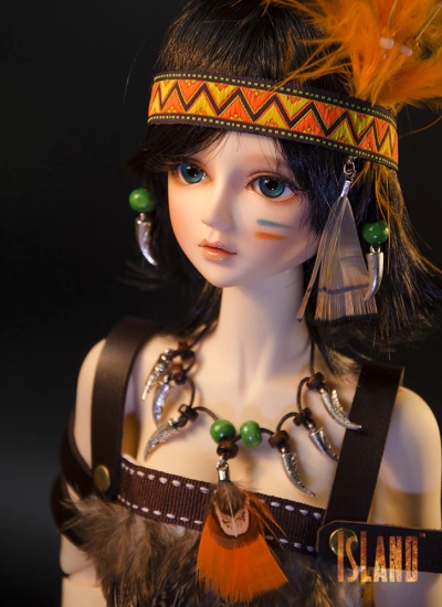 数量限定 BJD DOLL ドール服 インディアン 女の子 SDサイズ