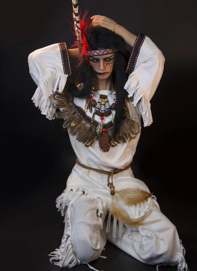 数量限定 BJD DOLL ドール服 インディアン 男の子 73cm
